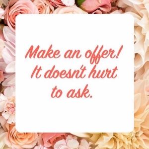 Feel free to make an offer!